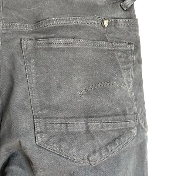 G Star Mens Jeans 32X30 G raw G Bleid Black Distressed Slim Workwear 90s - Picture 8 of 16